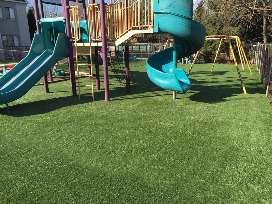 Artificial Playground grass installed by SYNLawn Alabama