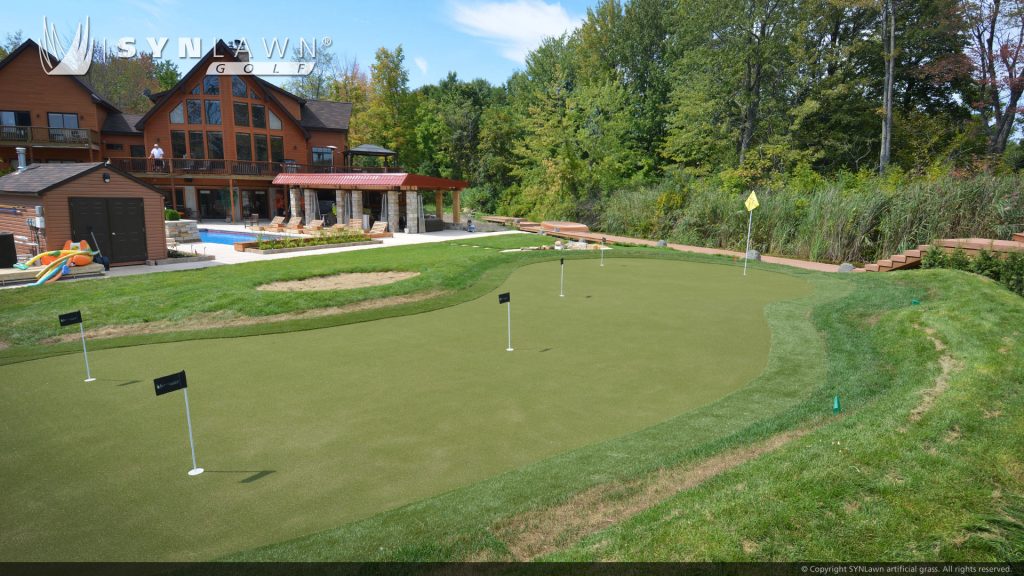 artificial grass putting green