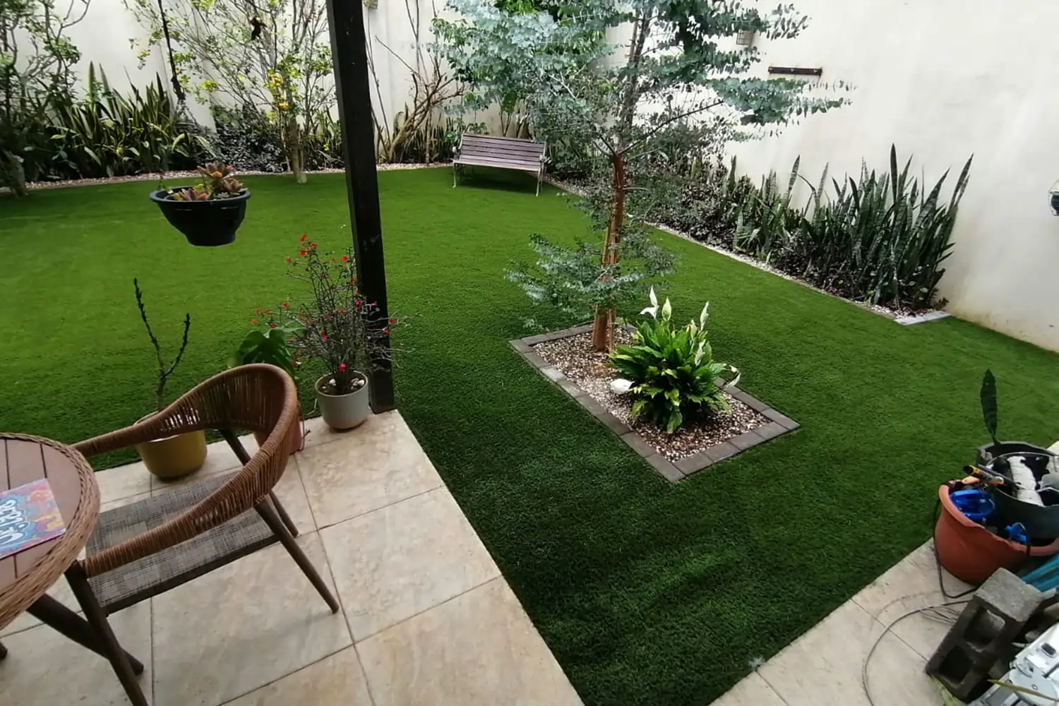 Artificial grass lawn from SYNLawn