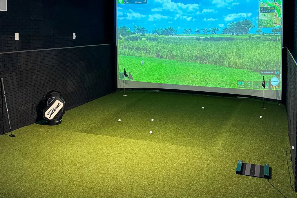 Golf simulator from SYNLawn Alabama