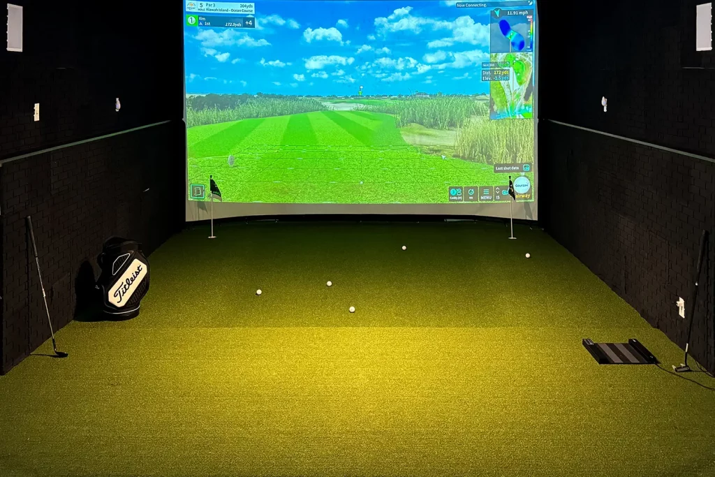 Golf simulator from SYNLawn Alabama
